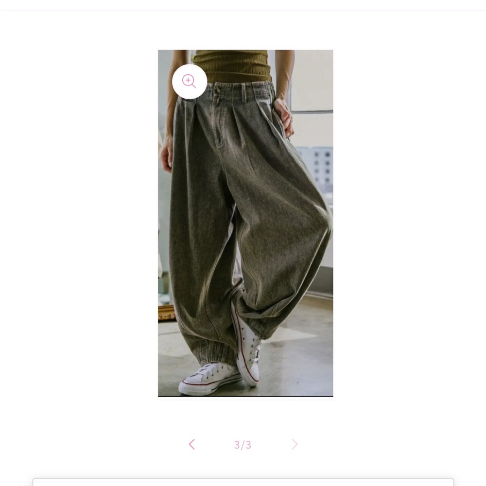 Stylish Gray Baggy Pants